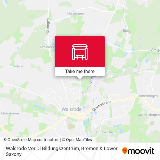 Walsrode Ver.Di Bildungszentrum map