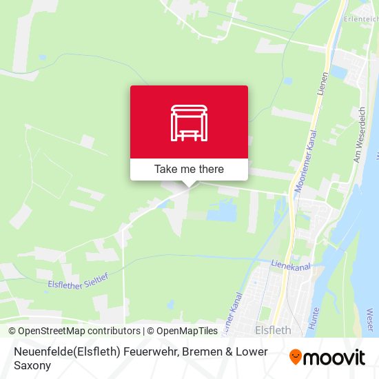 Neuenfelde(Elsfleth) Feuerwehr map