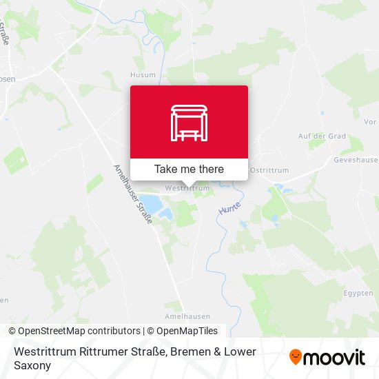 Westrittrum Rittrumer Straße map