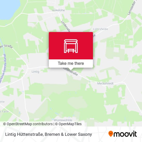 Lintig Hüttenstraße map