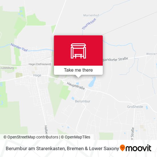 Berumbur am Starenkasten map