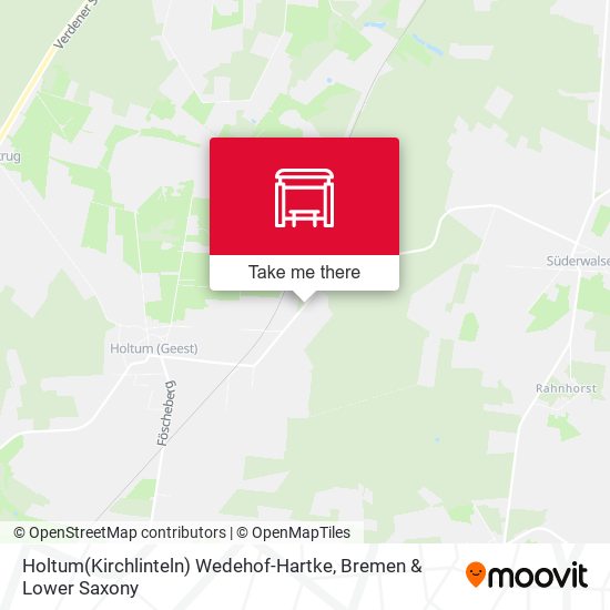 Holtum(Kirchlinteln) Wedehof-Hartke map