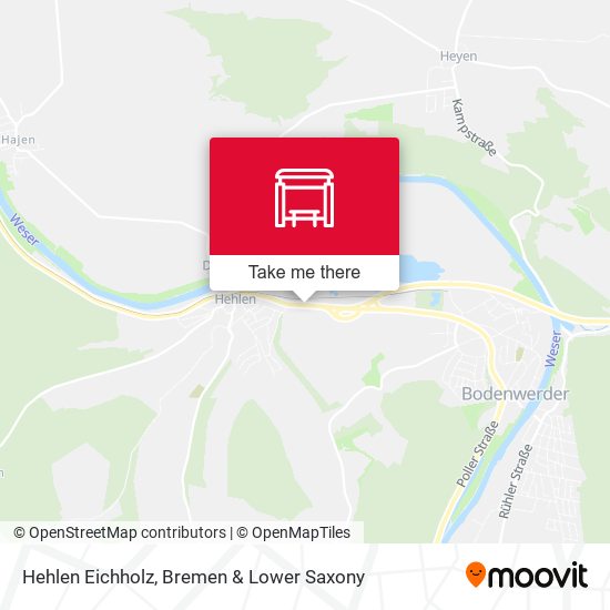 Hehlen Eichholz map