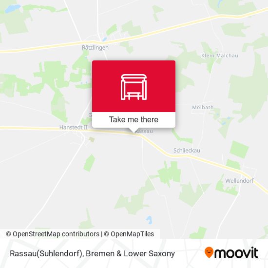 Rassau(Suhlendorf) map