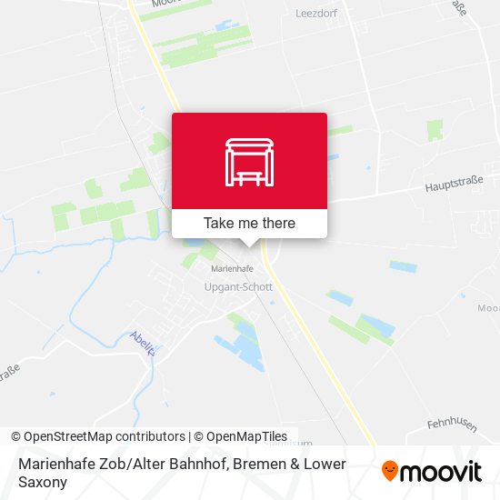 Marienhafe Zob/Alter Bahnhof map
