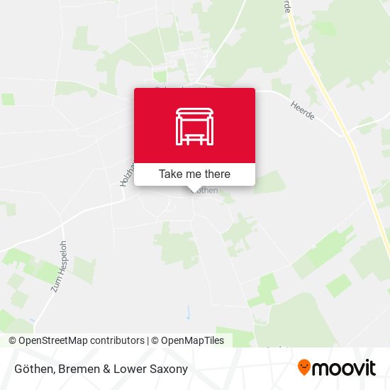Göthen map