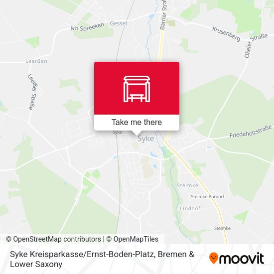 Syke Kreisparkasse / Ernst-Boden-Platz map