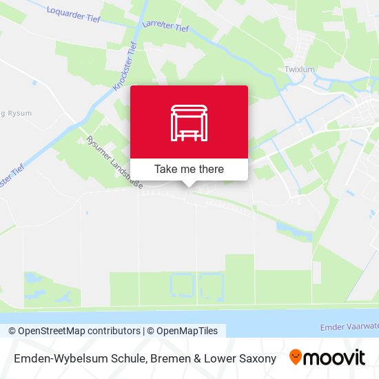 Emden-Wybelsum Schule map