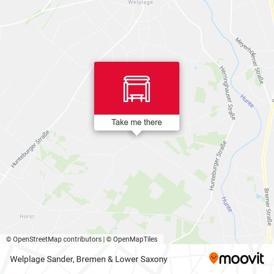 Welplage Sander map