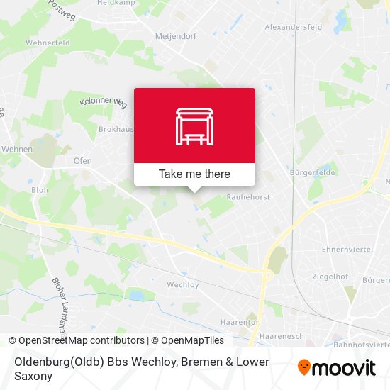 Oldenburg(Oldb) Bbs Wechloy map
