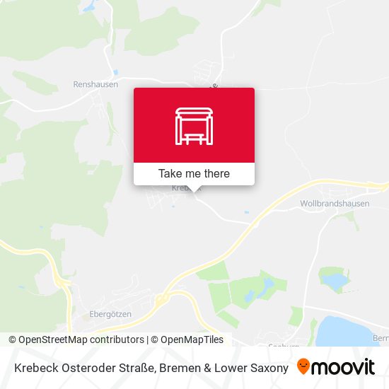 Krebeck Osteroder Straße map