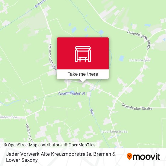 Jader Vorwerk Alte Kreuzmoorstraße map