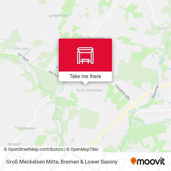 Groß Meckelsen Mitte map