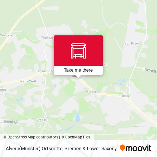 Alvern(Munster) Ortsmitte map