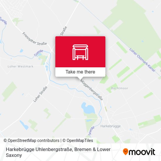 Harkebrügge Uhlenbergstraße map