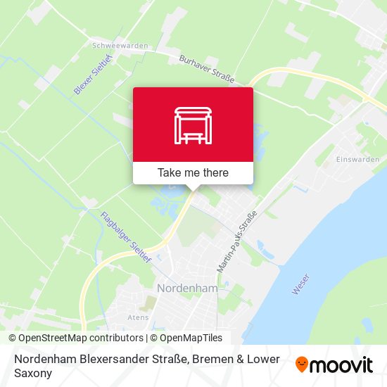 Nordenham Blexersander Straße map