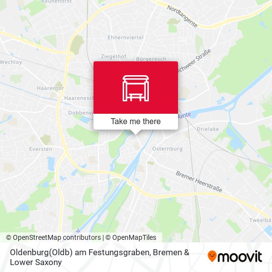 Oldenburg(Oldb) am Festungsgraben map