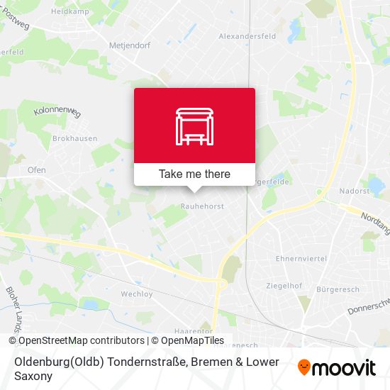 Oldenburg(Oldb) Tondernstraße map
