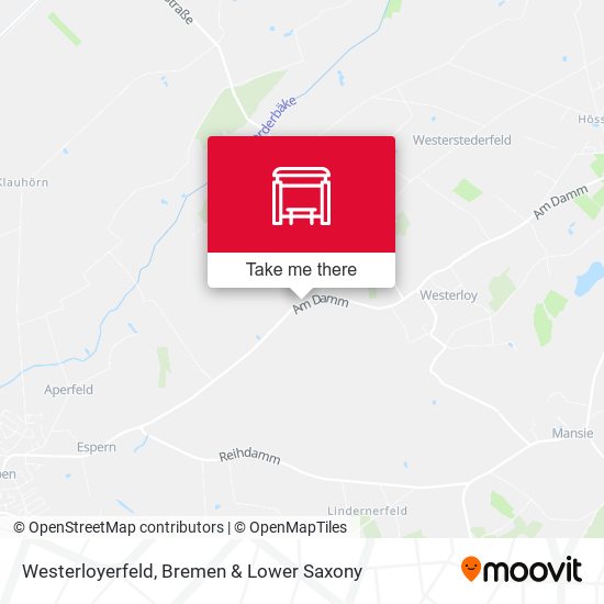 Westerloyerfeld map