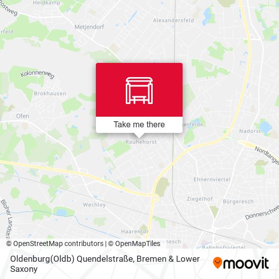 Oldenburg(Oldb) Quendelstraße map