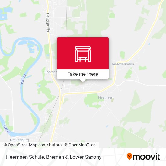 Heemsen Schule map