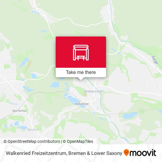 Walkenried Freizeitzentrum map