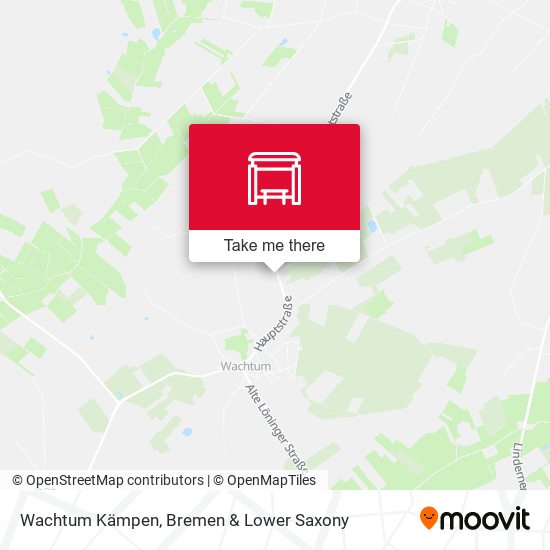 Wachtum Kämpen map