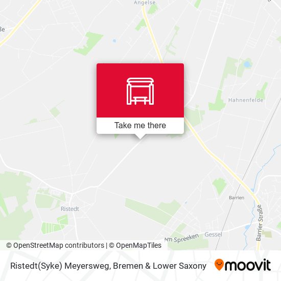 Ristedt(Syke) Meyersweg map