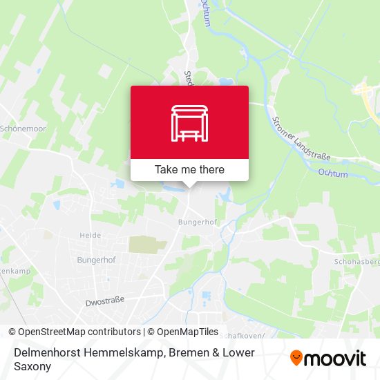 Delmenhorst Hemmelskamp map