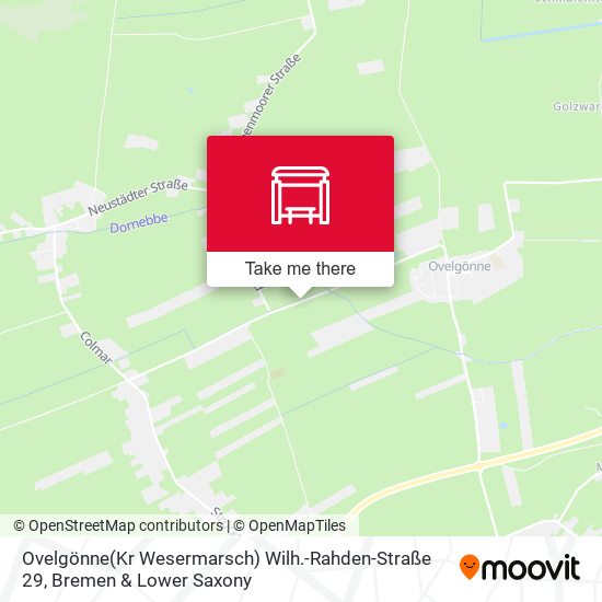 Ovelgönne(Kr Wesermarsch) Wilh.-Rahden-Straße 29 map