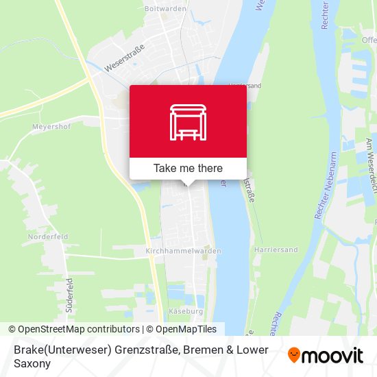 Brake(Unterweser) Grenzstraße map