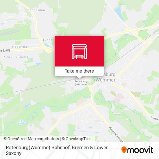 Rotenburg(Wümme) Bahnhof map