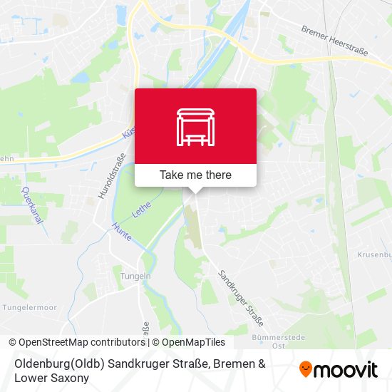 Oldenburg(Oldb) Sandkruger Straße map