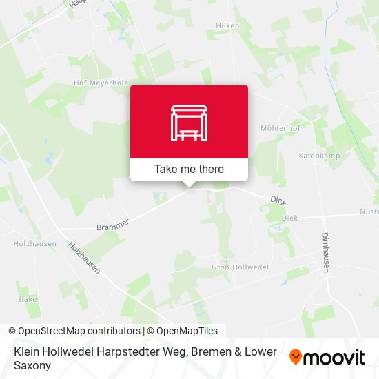Klein Hollwedel Harpstedter Weg map