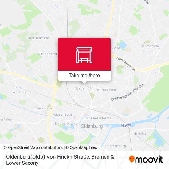 Oldenburg(Oldb) Von-Finckh-Straße map