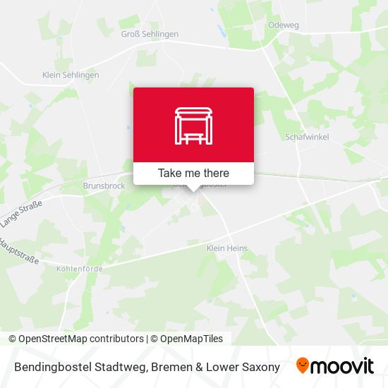 Bendingbostel Stadtweg map