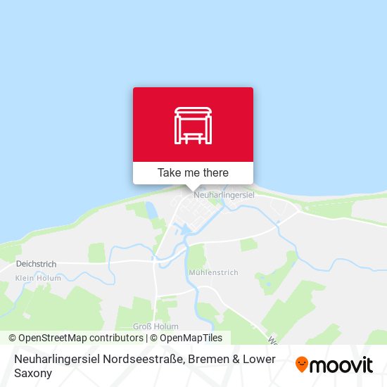 Neuharlingersiel Nordseestraße map