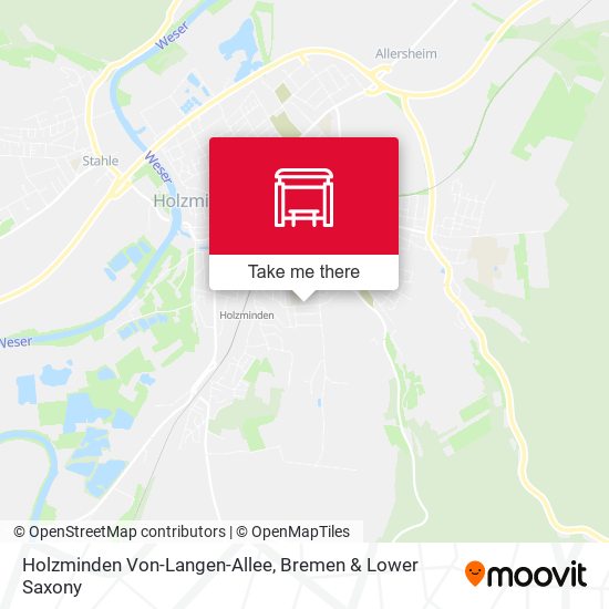 Holzminden Von-Langen-Allee map