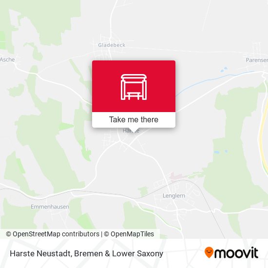 Harste Neustadt map
