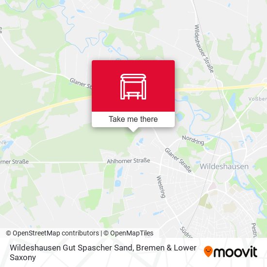 Wildeshausen Gut Spascher Sand map