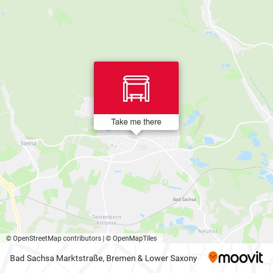 Bad Sachsa Marktstraße map
