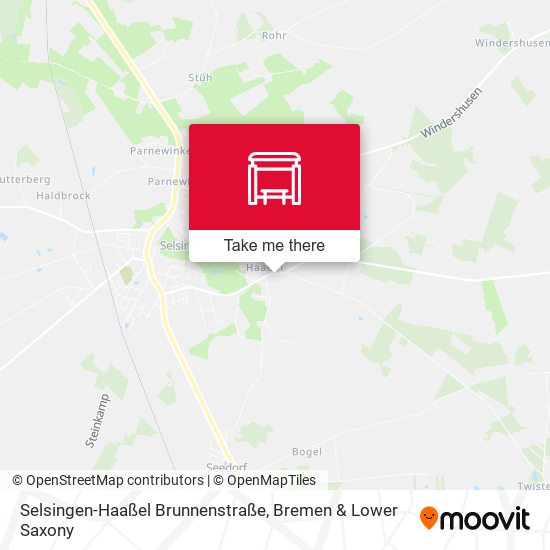 Selsingen-Haaßel Brunnenstraße map