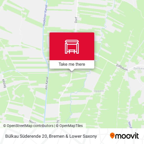 Bülkau Süderende 20 map