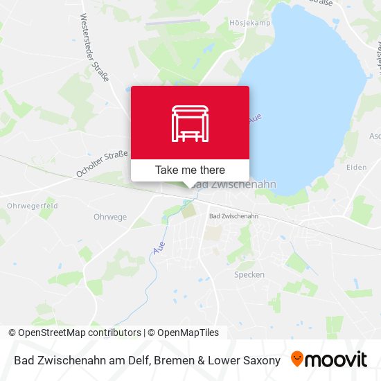Bad Zwischenahn am Delf map