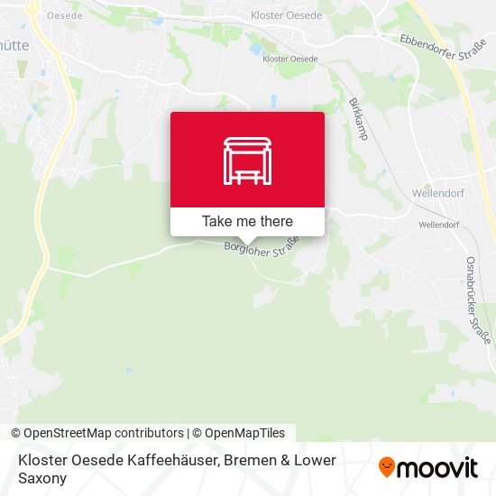 Kloster Oesede Kaffeehäuser map