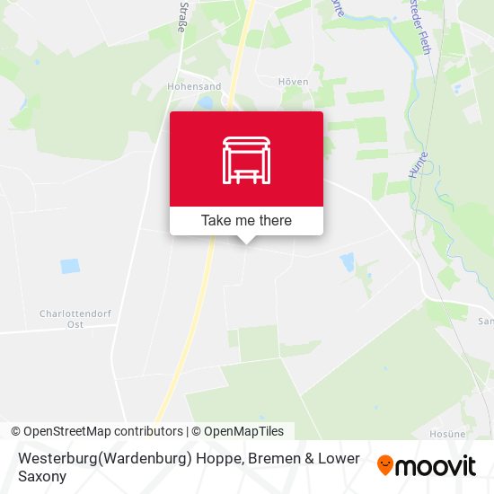Westerburg(Wardenburg) Hoppe map