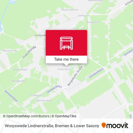 Worpswede Lindnerstraße map