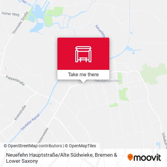 Neuefehn Hauptstraße / Alte Südwieke map