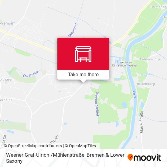 Weener Graf-Ulrich- / Mühlenstraße map