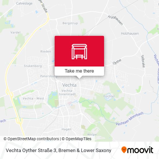 Vechta Oyther Straße 3 map